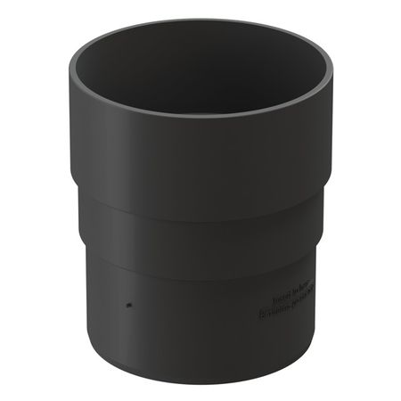 муфта соединительная DOCKE Premium d85мм графит ПВХ крепление регулируемое для кронштейна docke premium d169 280мм графит пвх