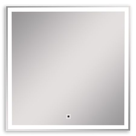 зеркало для ванной SILVER MIRRORS Рига 77х77см бесконтактный сенсор подогрев зеркало для ванной silver mirrors мальта 80х55см сенсор