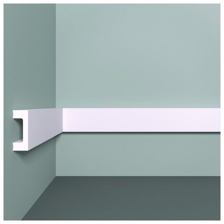 молдинг BELLO-DECO М18 40х15х2000мм полимер(xps) белый, арт. 00-00106720