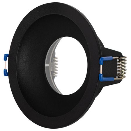 светильник встраиваемый ЭРА Wet MR16/GU5.3 IP44 черный матовый jetting 6w 8 функциональный selv адаптер для led ламп ip44