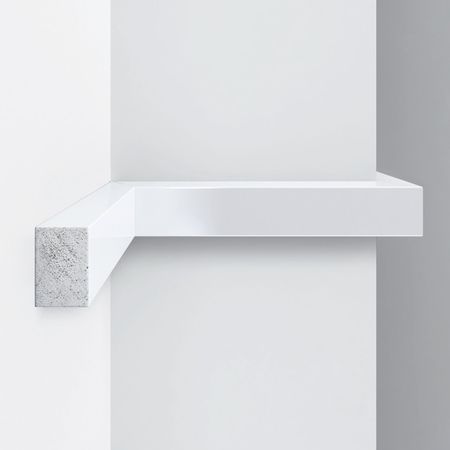 молдинг DECOMASTER 2900х30х20мм белый глянцевый, арт.2.9M D048-114