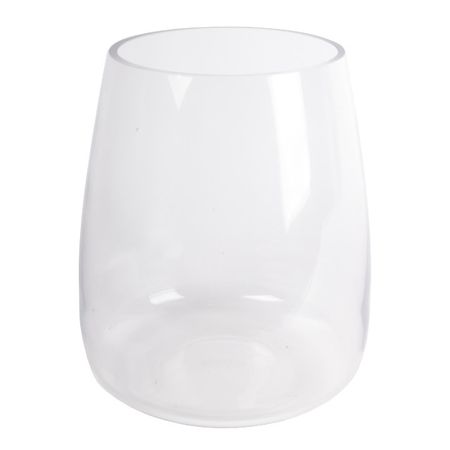 ваза TODELIA Гертруда 18см стекло прозрачная