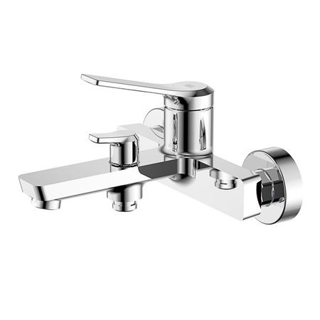 смеситель для ванны IDDIS Parker короткий латунь хром смеситель для ванны damixa gala короткий латунь