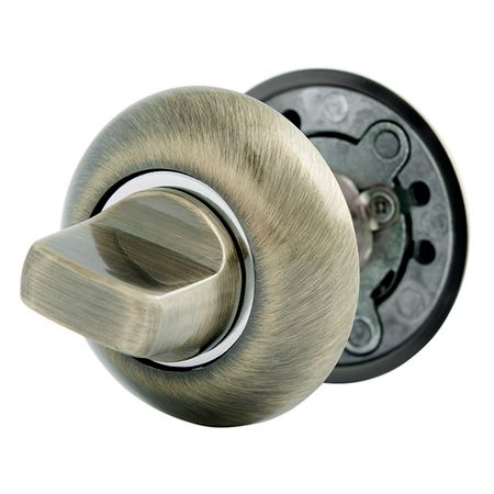 завертка сантехническая с замком PALLADIUM круг античная бронза ручки для шкафов tinyhob античная бронза латунь