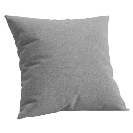 подушка Эшли 450х450х140мм рогожка/ткань Тиса светло-серая кровать уна 160 200 рогожка malmo серая