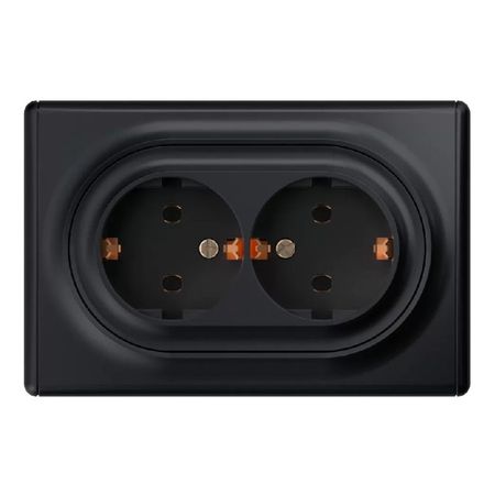 розетка 2 поста ONEKEYELECTRO Florence поста в сборе с/з чёрный передсветильник фара в сборе для geely emgrand x7 2011 12 13 14 15 2016