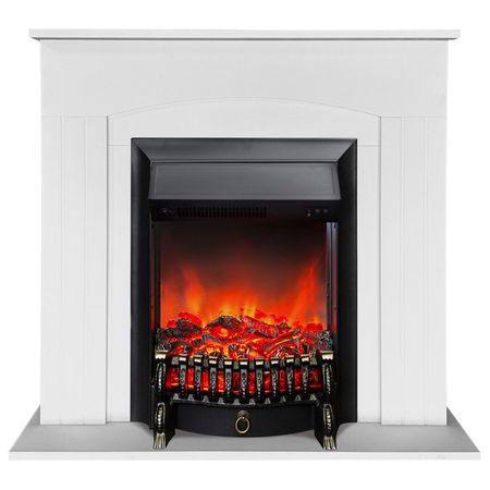 каминокомплект REALFLAME CROSBY STD (очаг FOBOS) белый аэрогриль vitek af4001 1500вт белый 5 л