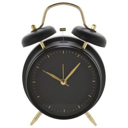 будильник KOOPMAN 117х56х160мм черный пластик будильник oria rgb