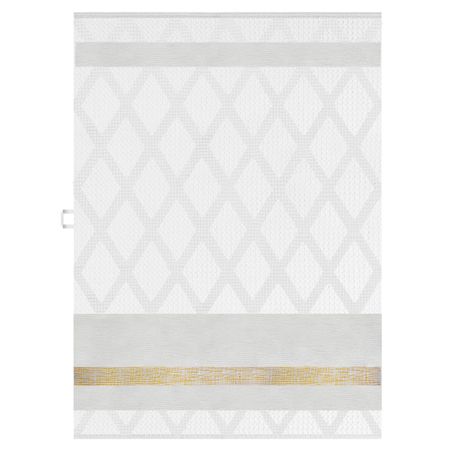 полотенце кухонное ваф. CLEANELLY Золото 50х70см белое, арт.ПЦ-559-6685,101 полотенце кухонное ваф гуси 35х60см белое арт 102 гуси