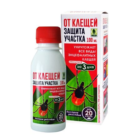 инсектицид от клещей для обработки участка Грин Бэлт 100мл спрей специальная защита от клещей mosquitall москитол 100мл