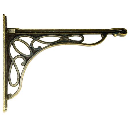 консоль декоративная Mod6 240х190х42мм 20кг бронза античная консоль декоративная 150х125х25мм 30кг бронза антик