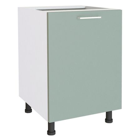 кухонный шкаф напольный Верде 600х550х820мм 1 дверь МДФ/ЛДСП бад спирулина верде таблетки по 350 мг 40 шт