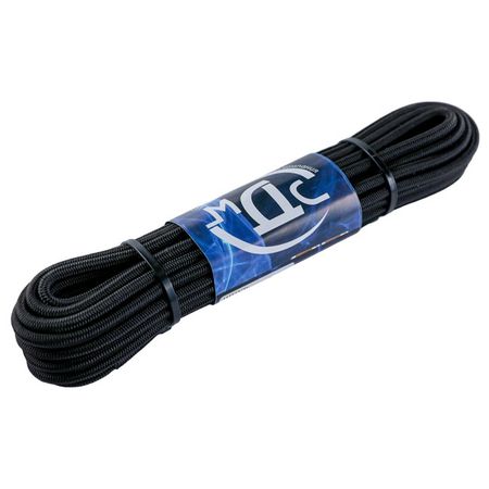 шнур резиновый с сердечником ТПК МДС 6мм 10м 24-прядный черный шнур с сердечником 10мм 10м пп 24 прядный