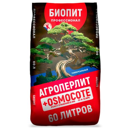 почвогрунт плодородная смесь Биопит профессионал 60л