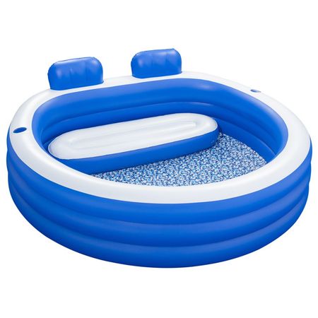 бассейн надувной BESTWAY 231x219x79см 852л бассейн надувной bestway 102х25см 101л в асс те