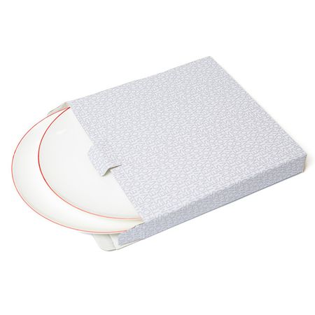 набор тарелок STENOVA HOME Symbol 2шт. 25см обеденные фарфор красная отводка ковёр lousidream odin viking symbol valknut nordic valhalla