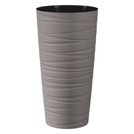 кашпо Модерн Максимум 15л серый жемчуг пластик остеонорм мсм максимум витатека табл п о 30