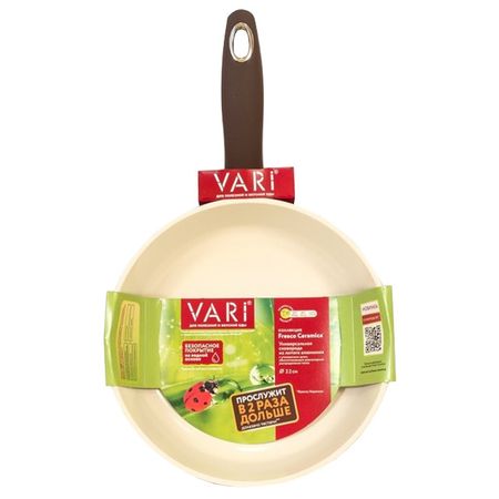 сковорода VARI Fresco ceramica 22см керам.покр. литой алюминий