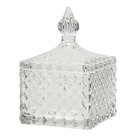 шкатулка ВЕЩИЦЫ 8х8х11,5 см стекло