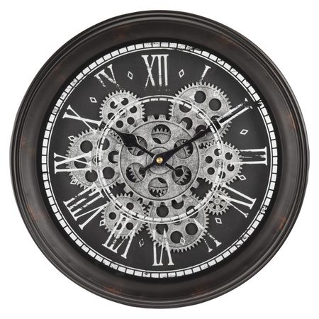 часы настенные KOOPMAN 350х350мм полипропилен черные настенные часы черные пластиковые