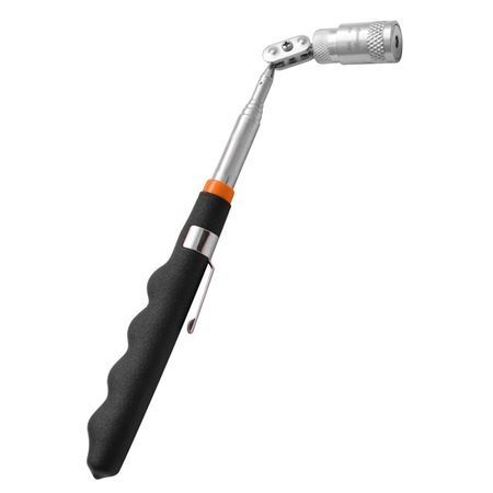 захват магнитный телескопический KENDO 240-700мм с подсветкой bside телескопический магнитный зажим