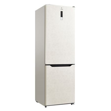 холодильник двухкамерный LEX LKB188.2BgD No Frost 180х59,5х63см бежевый