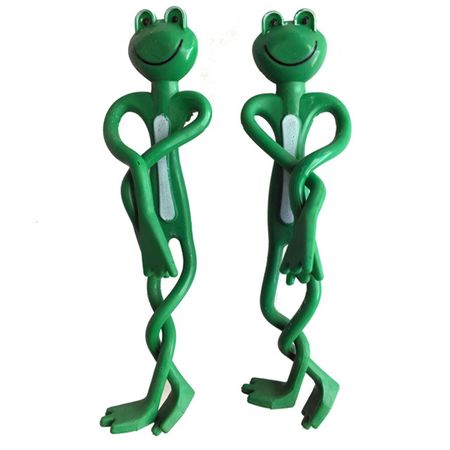 набор зажимов для подвязки растений MAXITERRA Лягушка 2шт радужная лягушка наклейка на стену