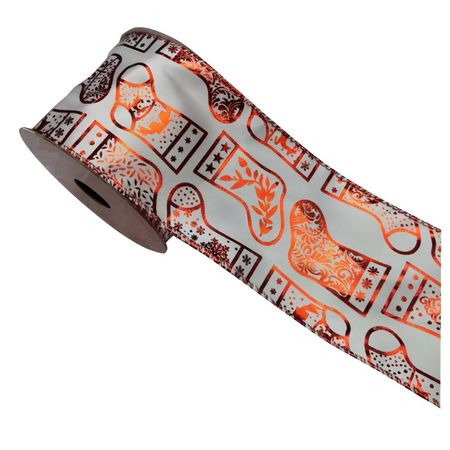 лента п\э MAXIJOY 6см 2,7м оранжевый фигура новогодняя maxijoy санта с выдвижными ногами28х12х80 105 см полиэстер железо