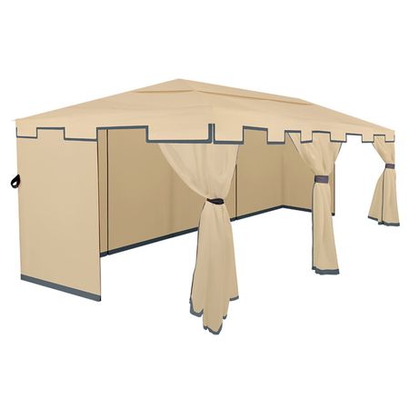 шатер-беседка Green Glade 1048 3х6х2,5м полиэстер