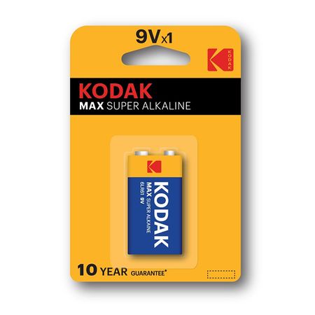 батарейка KODAK 6LR61 блистер 1шт батарейка kodak lr06 aa блистер 2шт