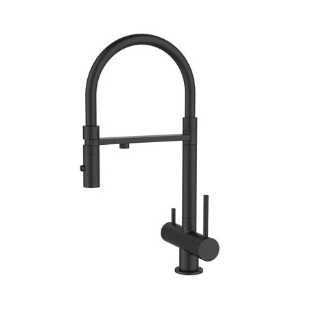 смеситель для кухни IDDIS Ace гибкий излив канал для фильтра черный матовый гибкий кабель канал jin ao 25х38 закрытый планки открываются 1 метр быстрая доставка из россии