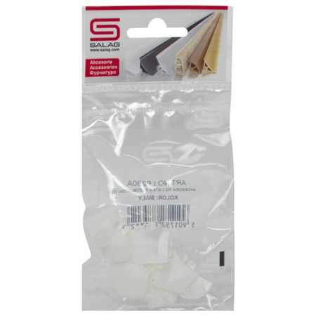 фурнитура к профилю SALAG LP2 белая 0A (углы 2 внутр. и 2 наруж. + загл. 2 лев. и 2 прав.) ранавексим пор наруж 10 гр