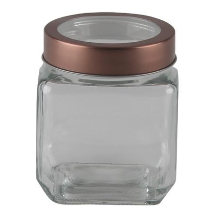 банка для продуктов TODELIA Концепт 0,5л квадратная стекло