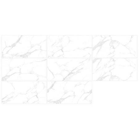 керамогранит LCM Dallas Silver 60х120 полированный серый