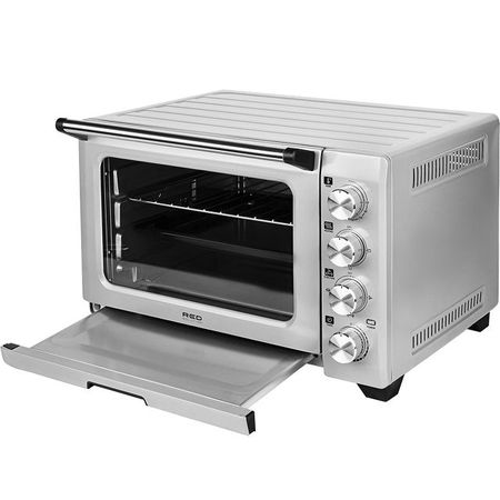 мини-печь RED SOLUTION RO-5701 1600Вт 33л гриль/конвекция серебристый для гриля weber traveler серый 210d