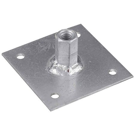 пластина 60х60мм с муфтой М8