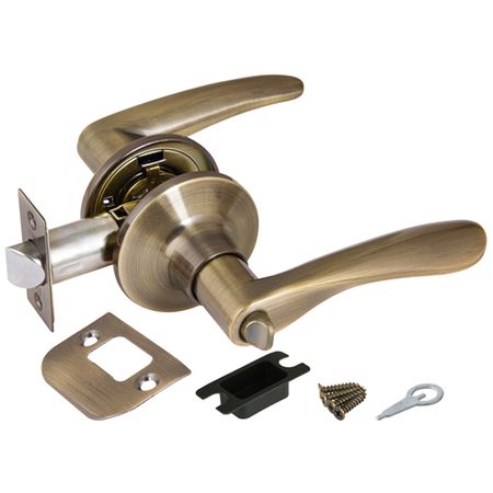 ручка-защелка PUNTO 6020 AB-B бронза фиксатор ручка защелка punto 6020 bl e ключ фиксатор