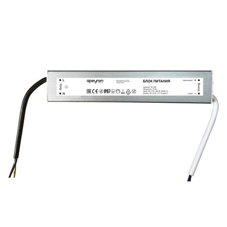 блок питания APEYRON 24В 75Вт IP67 3,1А алюминий паяльная станция stm32 oled hakko t12 75вт