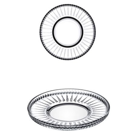 блюдце PASABAHCE Elysia 13см стекло