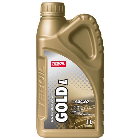 масло моторное TEBOIL Gold L 5W-40 1л масло подсолнечное sunny gold 1 л
