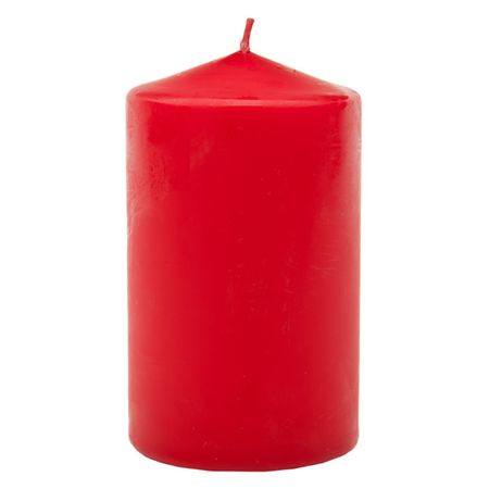 свеча-столбик Lumi 7х12см 28ч/г красная без аромата свеча столбик 5х15см 14ч г красная без аромата