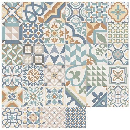 керамогранит NEW TREND Design Mix 4 20х20 матовый