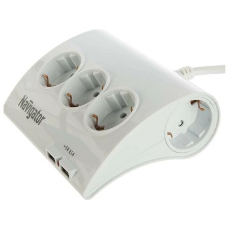 удлинитель c USB NAVIGATOR npe-usb-05-180-esc-3X1,0 разъемы для гитары tlzwla 6 35 мм