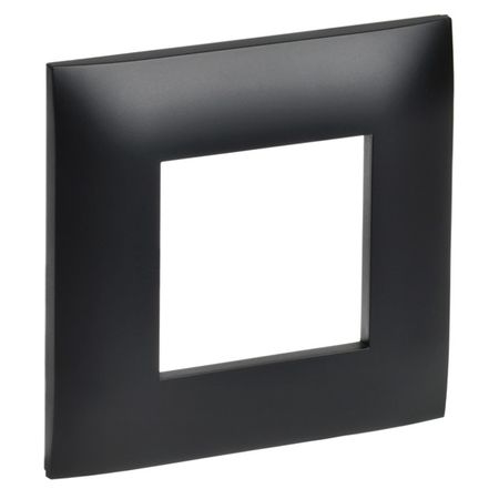 рамка 1 пост IEK Skandy поликарбонат черный розетка 1 пост iek skandy с з с ш 16а арктический белый