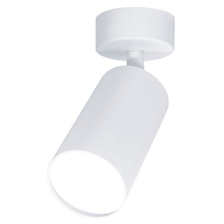 спот RITTER Артон поворотный GU10 цилиндр алюминий белый