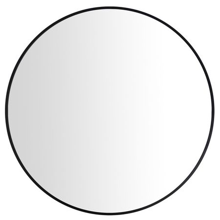 зеркало круглое в металлической раме VELLMAR D800мм черный powge gt 20 teeth timing pulley aluminum alloy 6061