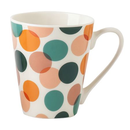 кружка TODELIA Акварель круги 300мл костяной фарфор отрезные круги si fang 75 1 2 9 5 мм