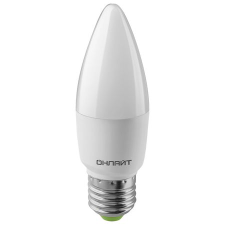 лампа светодиодная ОНЛАЙТ E14 10Вт 700Лм 2700K CА37 матовый свеча лампа светодиодная онлайт 12вт e14 230в 900лм 2700k матовый свеча
