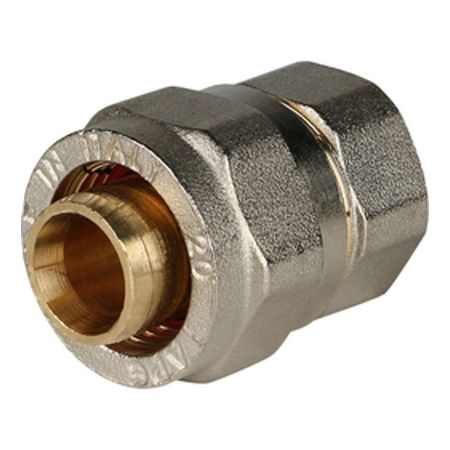 соединитель обжим STOUT металлопластиковый ВР 1/2х20 угольник обжим stout металлопластиковый 20х20