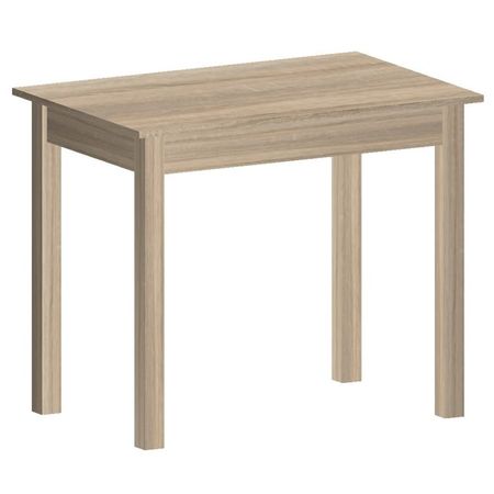 стол нераздвижной 900х600х750мм дуб сонома ЛДСП/МДФ стол письменный кастор 1160х650х750мм лдсп сонома